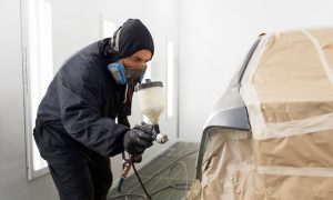 Обслуживание внедорожников: малярные работы Ленд Ровер